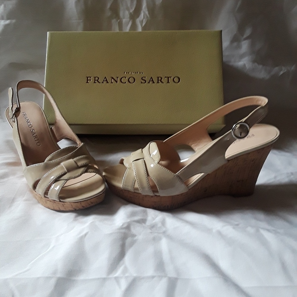 Franko sarto womens Sz.6 wedge